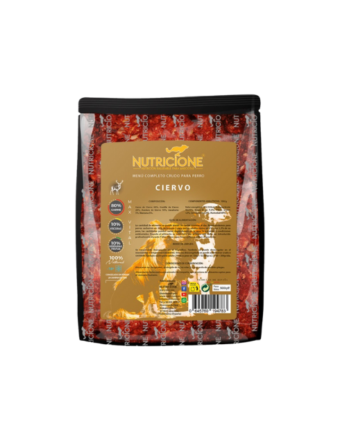 Menu de cèrvol🦌 - Nutricione