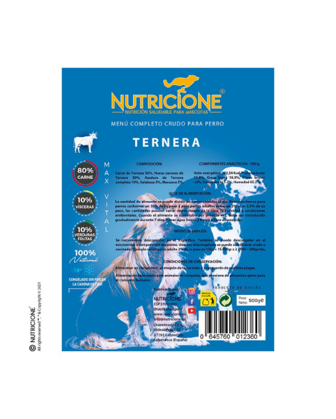 Menu de vedella🐮 - Nutricione - Imatge 3